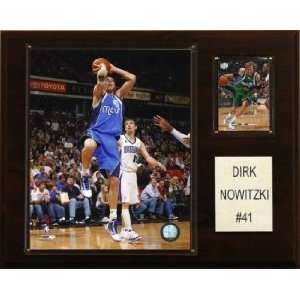  Dallas Mavericks Dirk Nowitzki 12x15 Player Plaque 