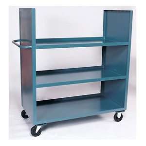  Two Sided Solid Truck With Three Shelves 24 X 72