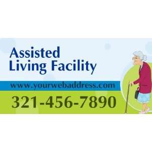    3x6 Vinyl Banner   Assisted Living Facility 