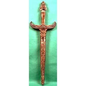  Egyptian Athame Dagger in Antiqued Coppertone Everything 