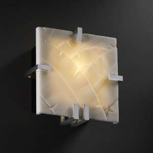  Justice Design Group PNA 5550 Clips Square Wall Sconce 