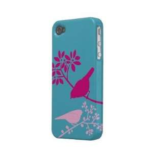   Birds Custom iPhone Case Iphone 4 Case Cell Phones & Accessories