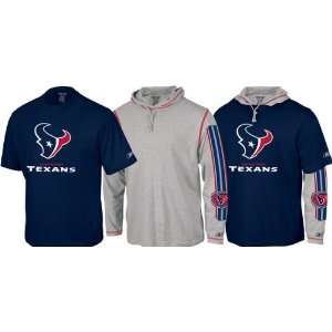  Houston Texans Youth Long Sleeve Hooded Tee Combo Pack 