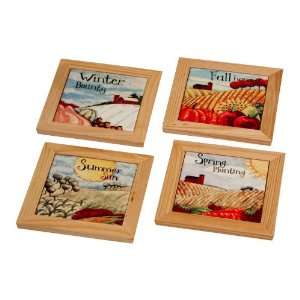  4 Assorted Locally Grown Trivets