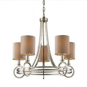 New York Renaissance Silver Chandelier