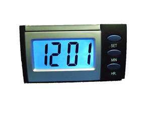 Talking travel desktop LCD alarm clock  