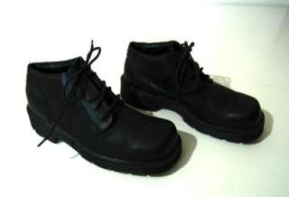 DR. MARTENS Doc Martins Mens Black Leather Ankle Boot 7M  
