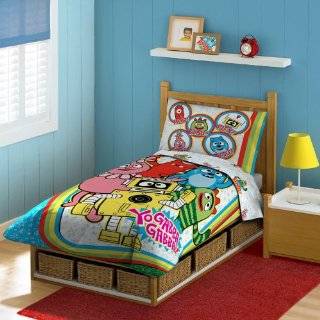 Yo Gabba Gabba 4pc Toddler Bedding Set