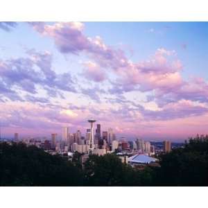  Clouds Over Seattle Wall Mural