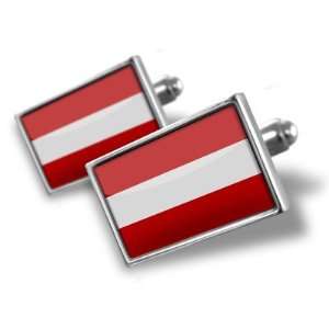  Cufflinks Austria Flag   Hand Made Cuff Links A MANS 
