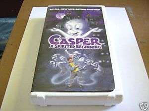 Casper A Spirited Beginning (1997, VHS) CLAMSHELL CASE  