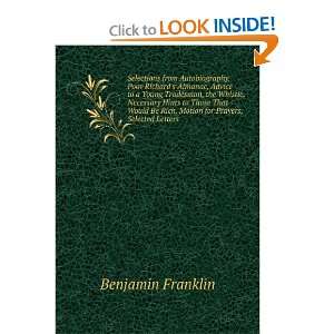   to a young tradesman, The whistle, Nec Benjamin Franklin Books