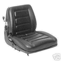 SUSPENSION FORKLIFT SEAT w Switch. CLARK, TOYOTA, YALE  