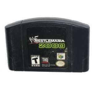    Wrestlemania 2000 Nintendo 64 Video Game   Used Toys & Games