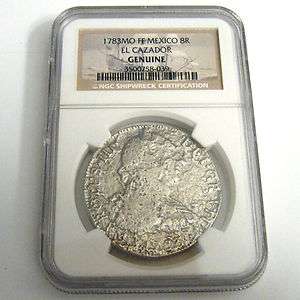 Americas 1st Silver Dollar ★ 1783 MO FF 8R ★ El Cazador 