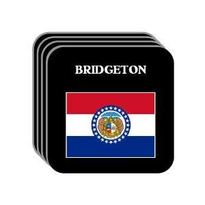  US State Flag   BRIDGETON, Missouri (MO) Set of 4 Mini 