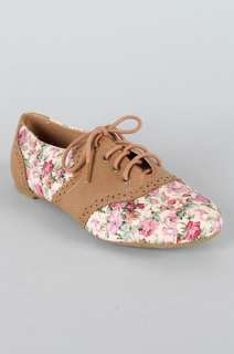 CAMEL Womens Floral Lace Up Oxford Flats Size 6 to 10  