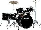 ddrum D2 7 Piece Drum Set with Free Sabian Crash Cymbal Midnight Black