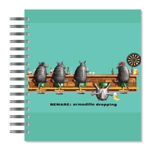  Armadillos Picture Photo Album, 18 Pages, Holds 72 Photos 