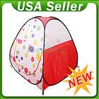 Large Dot Design Outdoor Pop Up Children Kids Tent Party Play Toy 
