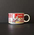 1998 Westwood Campbells Kids Chefs Cooks Stacks of Cans Soup Mug Cup 