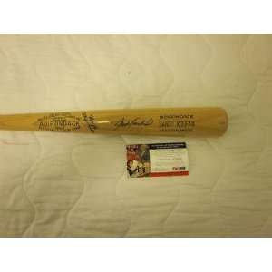 Autographed Sandy Koufax Baseball Bat   Adirondack PSA DNA 