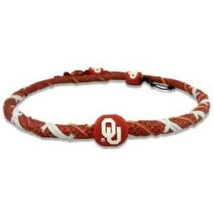   Oklahoma Sooners Classic Spiral Football Necklace