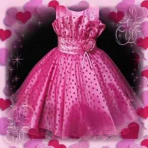 Pinks Beautiful Pageant Party Flowers Girls Dress 2 10Y  