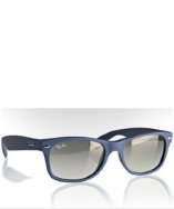Ray Ban blue rubberized plastic