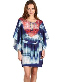 Twelfth Street by Cynthia Vincent Akka Embroidered Caftan    