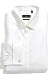 BOSS Black Slim Fit Tuxedo Shirt $125.00