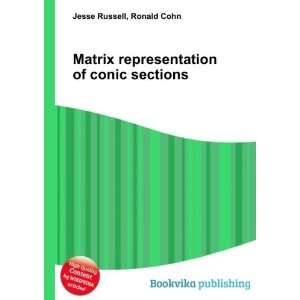  Matrix representation of conic sections Ronald Cohn Jesse 
