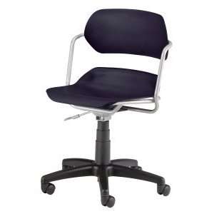  Ofm   Armless Soft Plastic Swivel Office Chair 200 Silver 