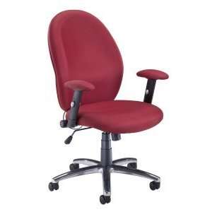  Ofm   Ergonomic Management Office Chair In Burgundy Fabric 