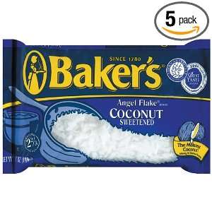 Bakers Angel Flake Coconut, 7 Ounce Grocery & Gourmet Food