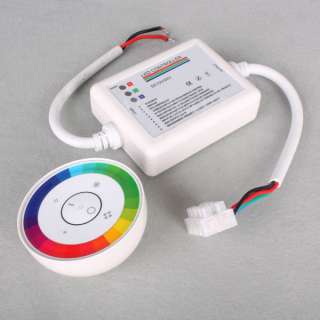 New Wireless RF Touch Remote Controler for 5050 LED RGB Strip 433MHZ 