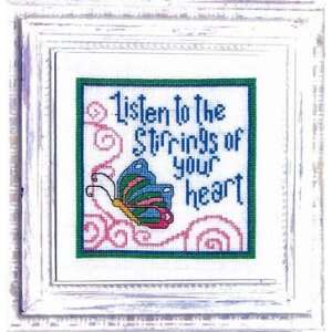  Listen   Cross Stitch Pattern Arts, Crafts & Sewing