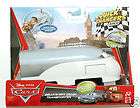 Disney Pixar Cars 2 QUICK CHANGERS SPY TRAIN TRANSPORTER with WEAPONS 