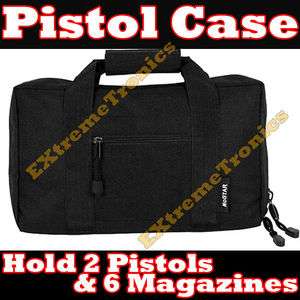   Discreet Padded Pistol Gun Carrying Bag Storage Case 13 x 9  