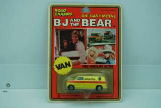 Bj and the Bear Road Champs Die Cast Yellow Van 6702 NIB  