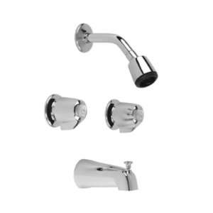   721 Gerber Two Handle Tub amp Shower Fitting Chrome