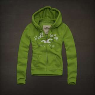 2012 New Womens Hollister By Abercrombie & Fitch Jumper Hoodie Pacific 