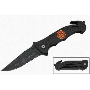  3.25 Tiger USA Fire Fighter Spring Assisted Tactical 