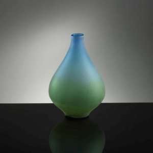  Cyan Lighting 01667 Vizio Blue and Green Vase, Blue and 