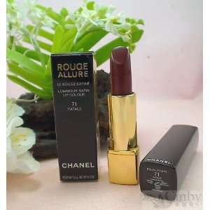 Chanel Rouge Allure Luminous Satin Lip Colour Lipstick   71 Fatale 