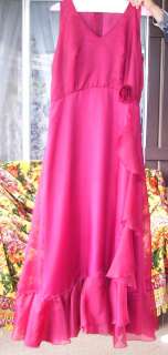 Beautiful Vintage Sylvia Ann Evening Gown Party Dress  