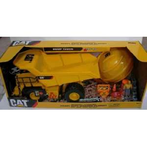    Catepillar Heavy Duty Worker Dump Truck Playset Toys & Games