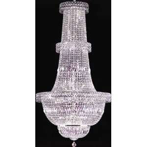  Prestige Thirty Four Light Crystal Chandelier by James R 