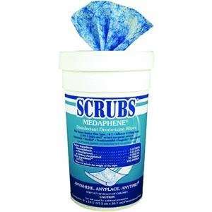  ITW Dymon 90365 SCRUBS Disinfectant Wipe And Deodorizer 