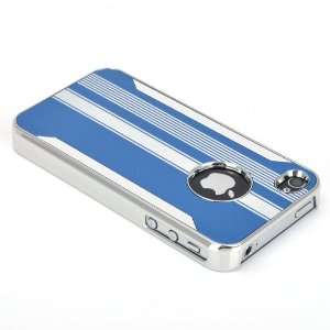  ATC Deluxe Blue Aluminum Chrome Hard Case Cover For iPhone 